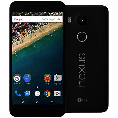 LG Nexus 5X Smartphone, Android, 5.2 , SIM Free, 32GB Carbon LG Nexus 5X Smartphone, Android, 5.2 , SIM Free, 32GB Carbon